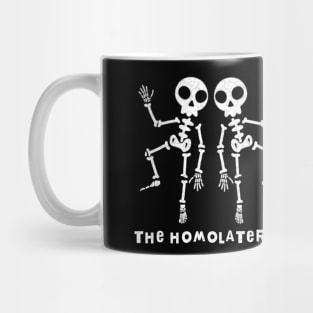 The Homolateral Skeleton Dance v1 white Mug